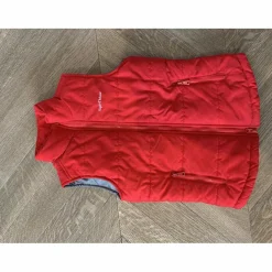 doudoune rouge sans manches*Equitheme Online
