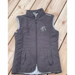 Fouganza Manteaux, Vestes Et Doudounes>Doudoune sans manche Gris anthracite taille 14 ans