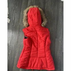 Ju & Pa Manteaux, Vestes Et Doudounes>Doudoune sans manche rouge Ju&Pa