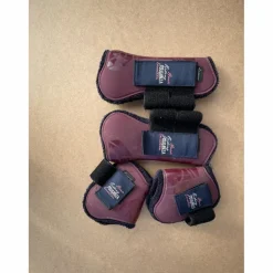 Ensemble complet bordeaux et bleu taille cheval*Fouganza Sale