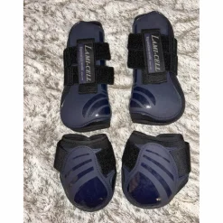 Lamicell Travail>Ensemble Guêtres bleues marine
