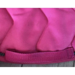 Ensemble rose tapis et bonnet taille pony*Padd Discount