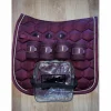 Ensemble Tapis + Bandes de Polo bordeaux*Eskadron Hot
