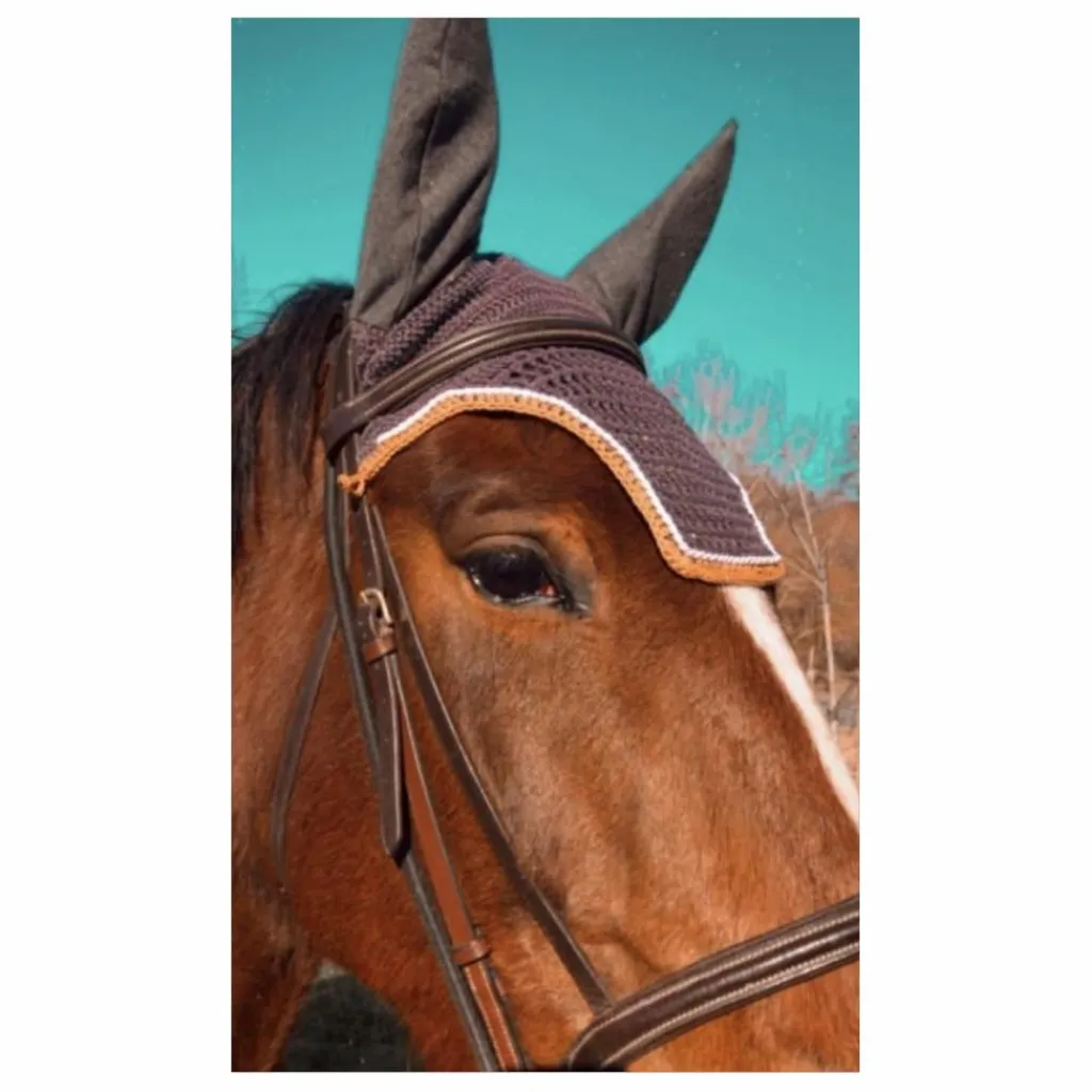 Ensemble tapis + bonnet cheval*Fouganza New