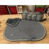 Kramer Ensemble Tapis + Bonnet>Ensemble Tapis, Bonnet, Bande, bleu ciel