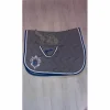 Ensemble tapis bonnet Pénélope gris et bleu roi*Penelope Leprevost New