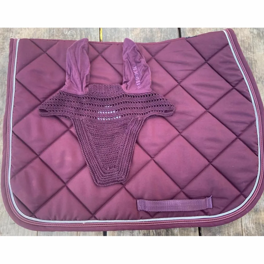 Paddock Sport Ensemble Tapis + Bonnet>ensemble tapis bonnet Prune