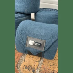 Ensemble tapis et bandes de polo bleu*Equestrian Stockholm New