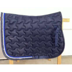 Ensemble Tapis et Bonnet bleu marine*Felix Bhuler Sale