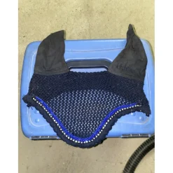 Ensemble Tapis et Bonnet bleu marine*Felix Bhuler Sale