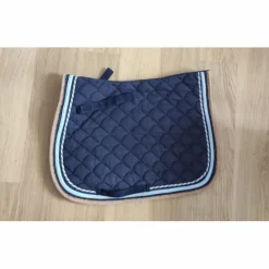 Ensemble tapis+bonnet equiteme bleu*Equitheme Hot
