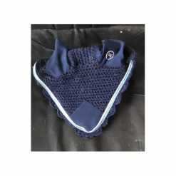 Ensemble tapis+bonnet equiteme bleu*Equitheme Hot