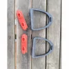 Compositi Etriers>Etrier ave semelle noir et rouge