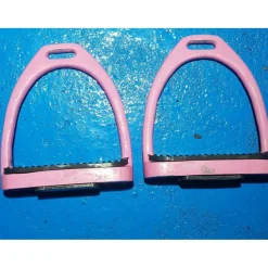 Harry's Horse Etriers>etriers aluminium rose enfant
