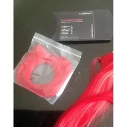 Extensions de criniere ou de queue coloris rouge*- Marque inconnue -