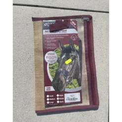 filet anti mouche à placer sur la muserolle brun*Lemieux Sale