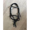 - Marque inconnue - Bridons - Filets>Filet Cuir Noir Taille Poney
