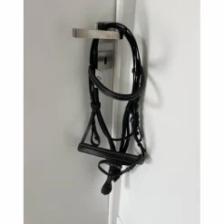 - Marque inconnue - Bridons - Filets>Filet Cuir Noir Taille Poney