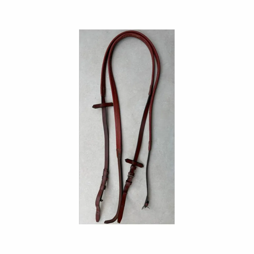 Filet cuir pour Double poney/Petit cheval*- Marque inconnue - New