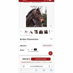 Filet flex Motion châtaigne*CWD Hot
