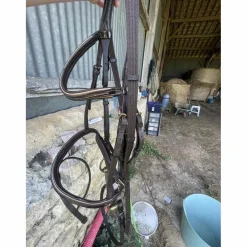 Filet marron taille cheval*- Marque inconnue - Hot