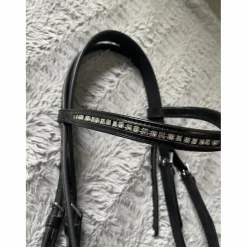Horze Bridons - Filets>Filet noir strass cheval