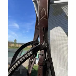 Filet + frontal Hekktor Leather + rênes (tout en taille Full)*Norton New