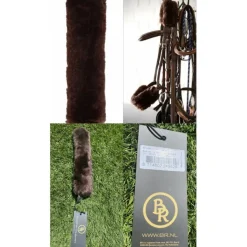 BR Accessoires>fourreau de muserolle marron 28 cm neuf