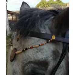 - Marque inconnue - Accessoires>Frontal cuir et perles