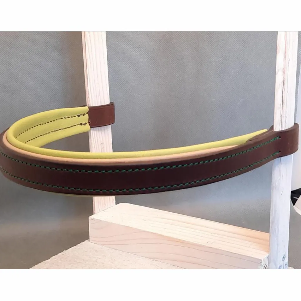 Caliway Accessoires>Frontal en cuir cheval