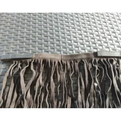 - Marque inconnue - Accessoires>Frontal franges cuir noir
