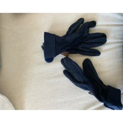 Fouganza Accessoires>Gants agrippants bleu marine neuf