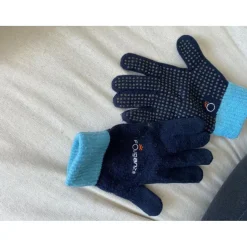 gants neuf bleu agrippants*Fouganza Outlet