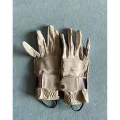 gants NEUF jamais porté blanc*Fouganza Discount