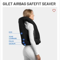 Gilet airbag savefit by connecté*Seaver New