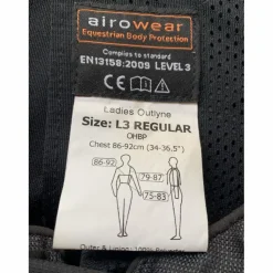 Gilet de cross homologué Outlyne*Airowear