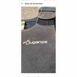 Fouganza Airbags|Gilets De Cross Et Coques Dorsales>Gilet de protection