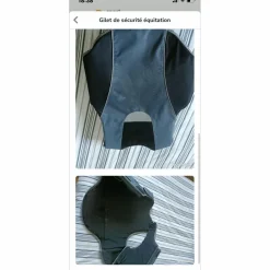 Decathlon Gilets De Cross Et Coques Dorsales>gilet de sécurité