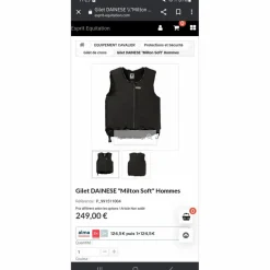 Dainese Airbags|Gilets De Cross Et Coques Dorsales>Gilet protection