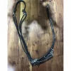 Gogue à poulies cuir noir taille cheval*Eric Thomas Online
