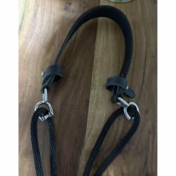 Gogue à poulies cuir noir taille cheval*Eric Thomas Online