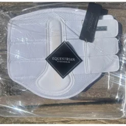 Guêtre fermées blanches dressage blanc L cheval neuf*Equestrian Stockholm Outlet