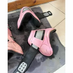 Guêtres + Protège-boulets rose – matière imperméable, facile à nettoyer*Hexa Sale