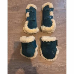 Guêtres + protèges-boulets – Vert sapin taille S*Kentucky Clearance