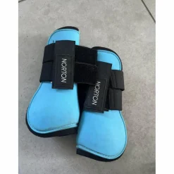 Norton Travail>guêtres bleu ciel poney