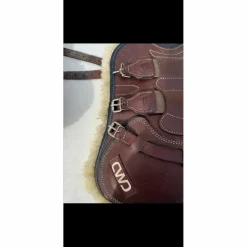 Guêtres cuir avec boucles et mouton*CWD