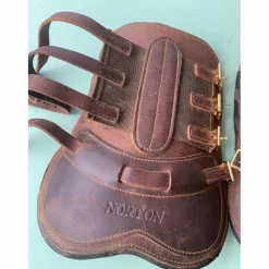 Guêtres cuir havane*Norton Discount