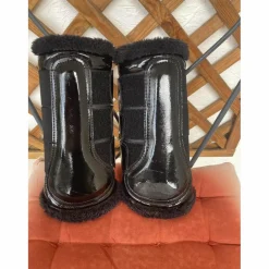 Guêtres de dressages noires*Equitheme Discount