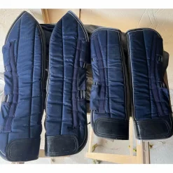 Equitheme Transport>Guêtres de transport COB bleu