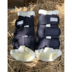 Guêtres fermées de dressage noir/blanc*Waldhausen Outlet
